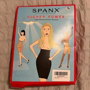 SPANX Higher Power Panties - Size Large